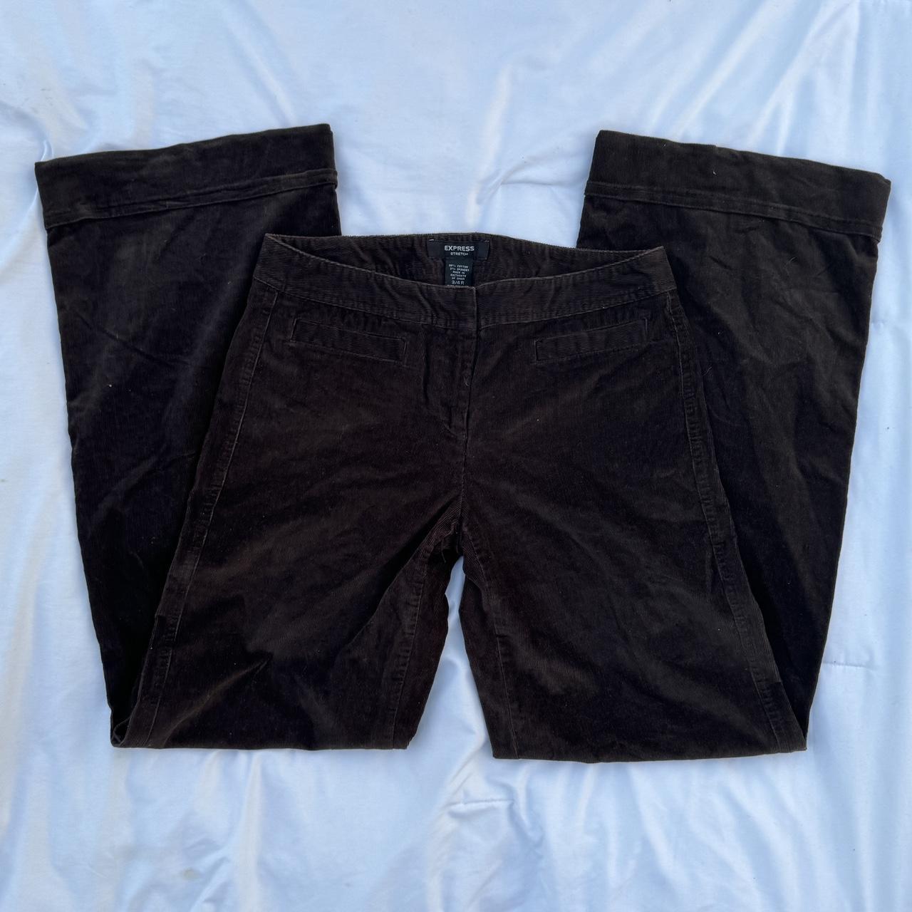 Express Corduroy Pants ⭐️ Low Rise ⭐️ 29” waist/ 31”... - Depop