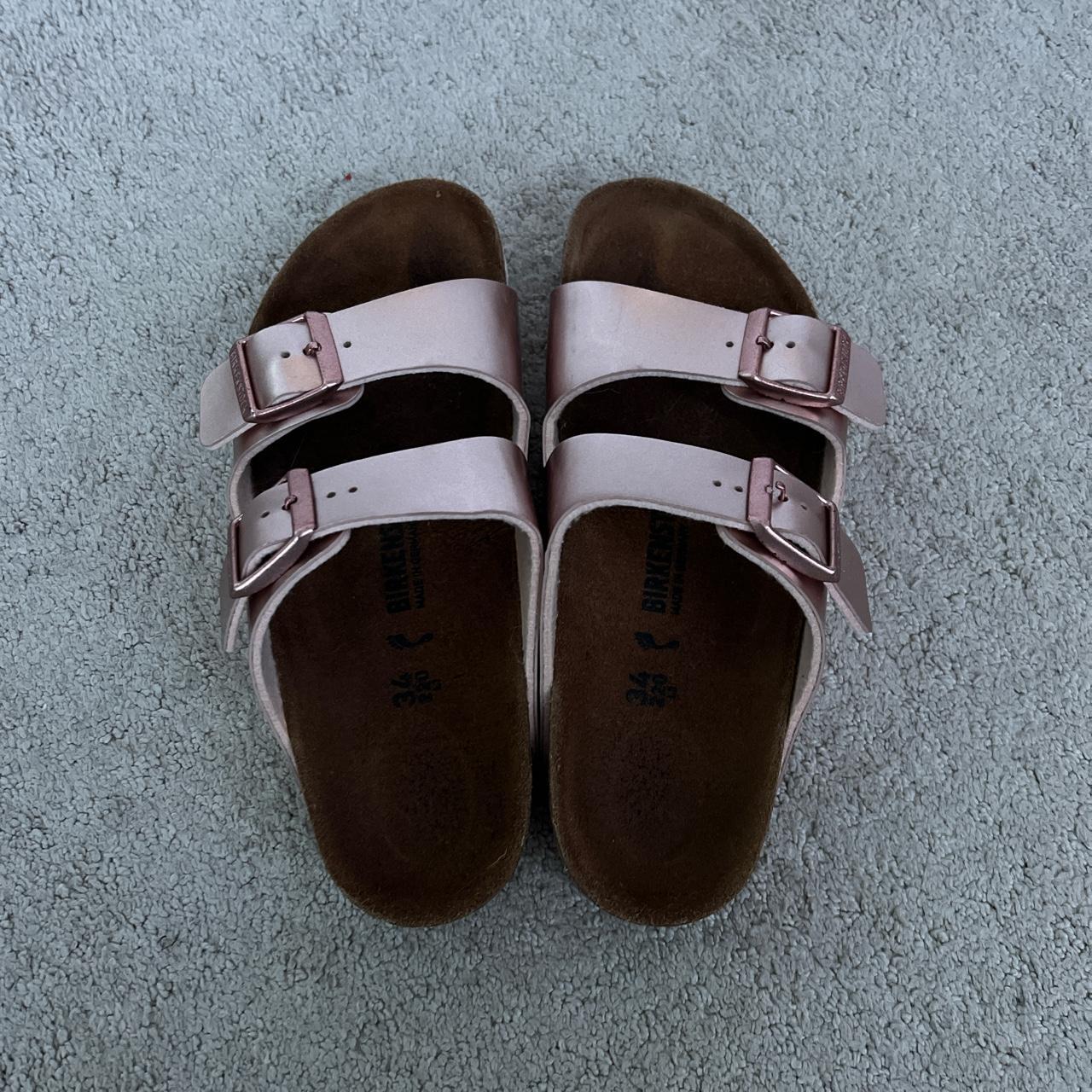 womens rose gold birkenstocks