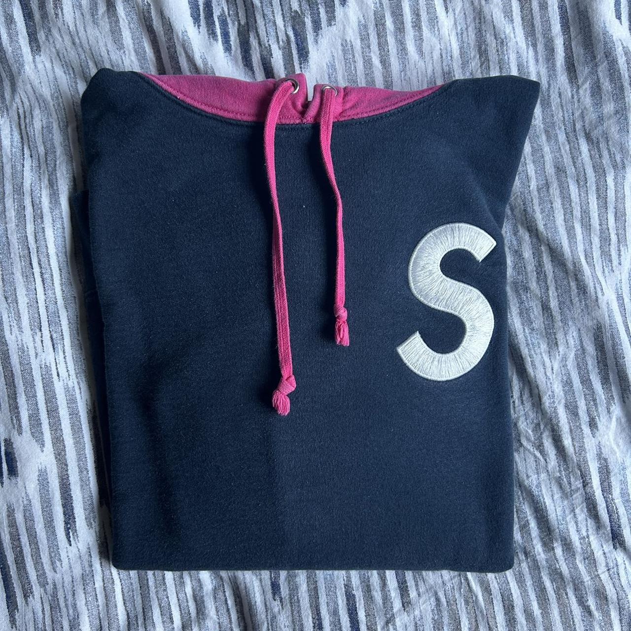 SUPREME “S” Logo Hoodie, Size: M, Condition: Never...