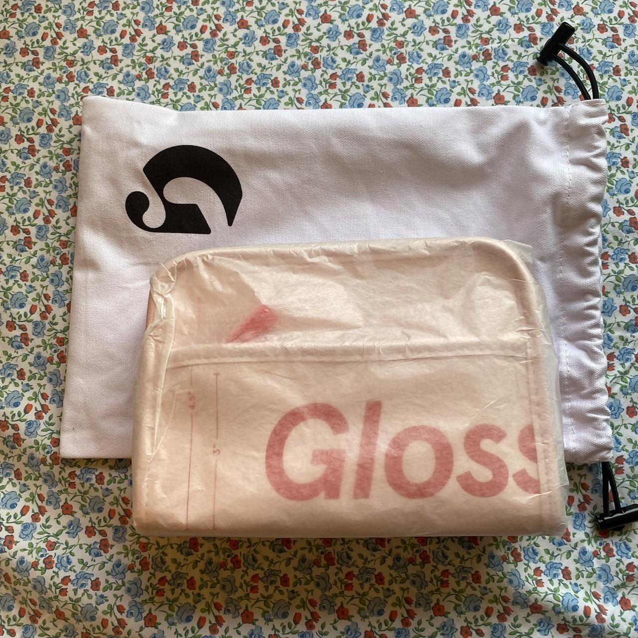 Heart pouch♥️  Glossier bag, Beauty bag, Pretty bags