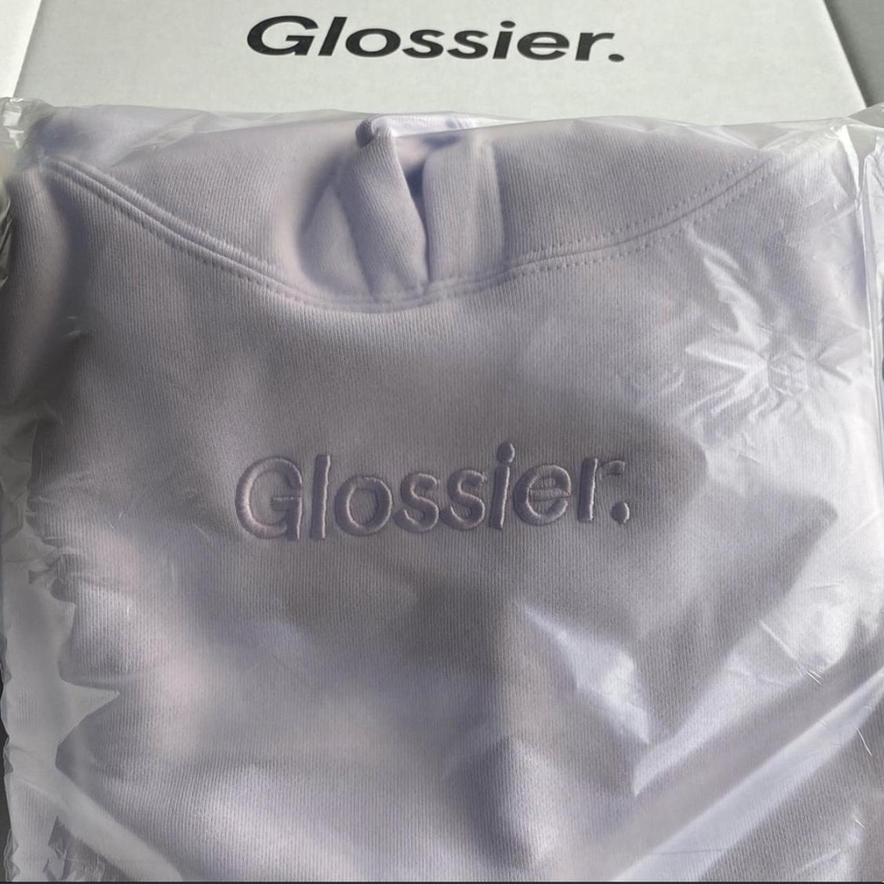 Glossier deals Lavender Hoodie Limited Edition