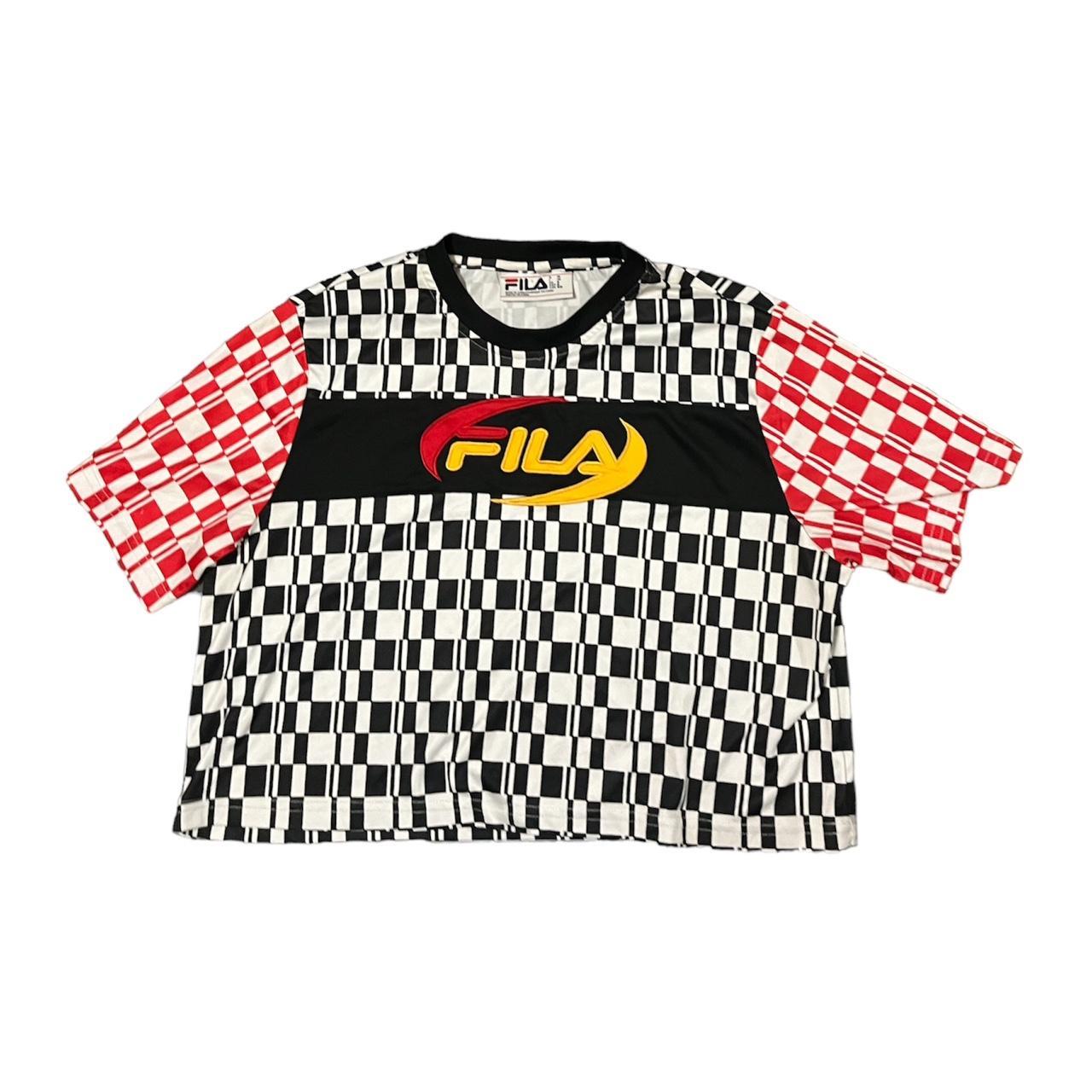 Fila checkered discount