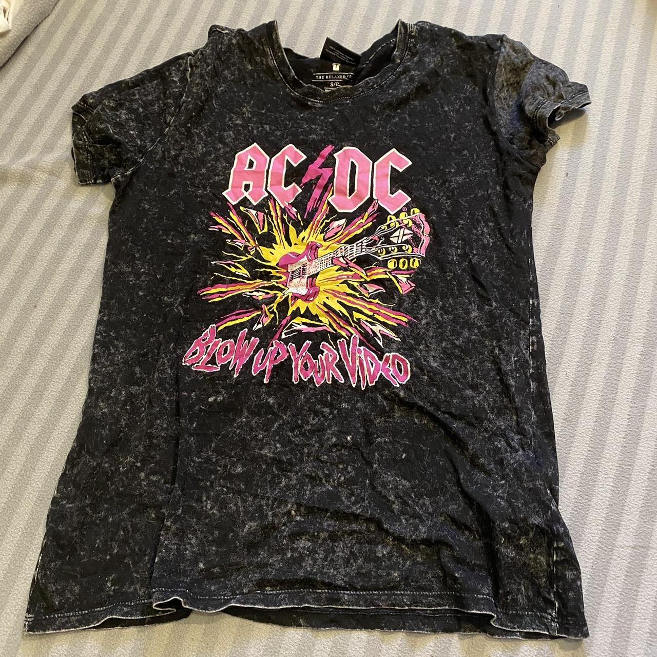 cotton on ac dc shirt