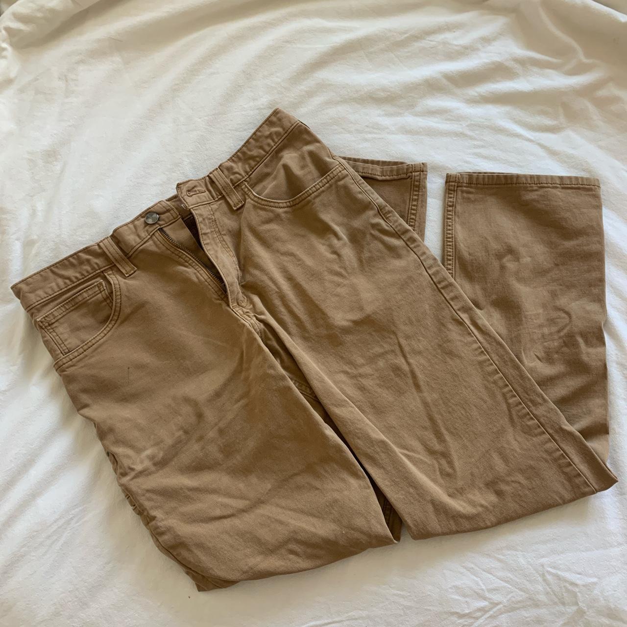Brown Carhartt relaxed fit work pants Size... - Depop