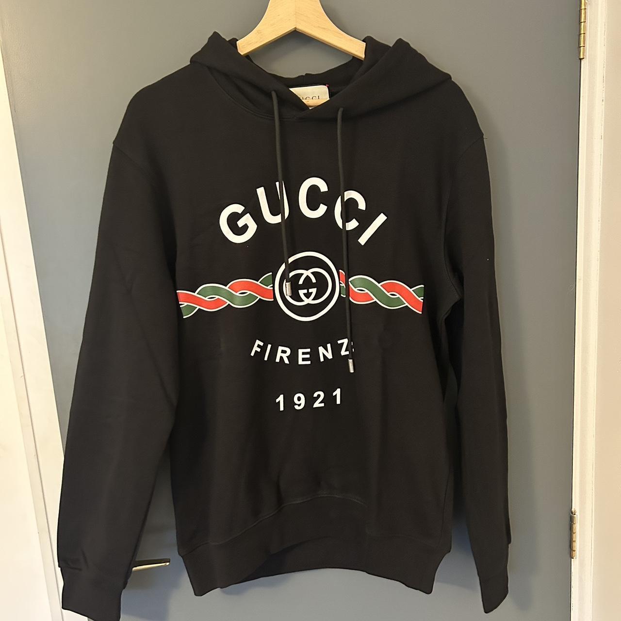 Gucci heavy weight hoodie Medium men’s Nice... - Depop