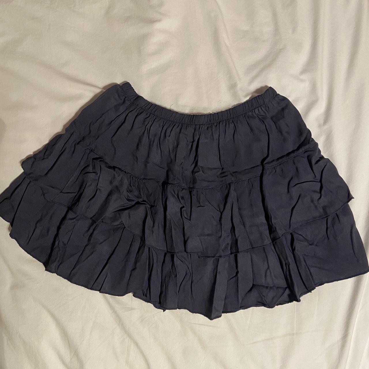 Brandy Melville este layered skirt 🤎 so cute,... - Depop