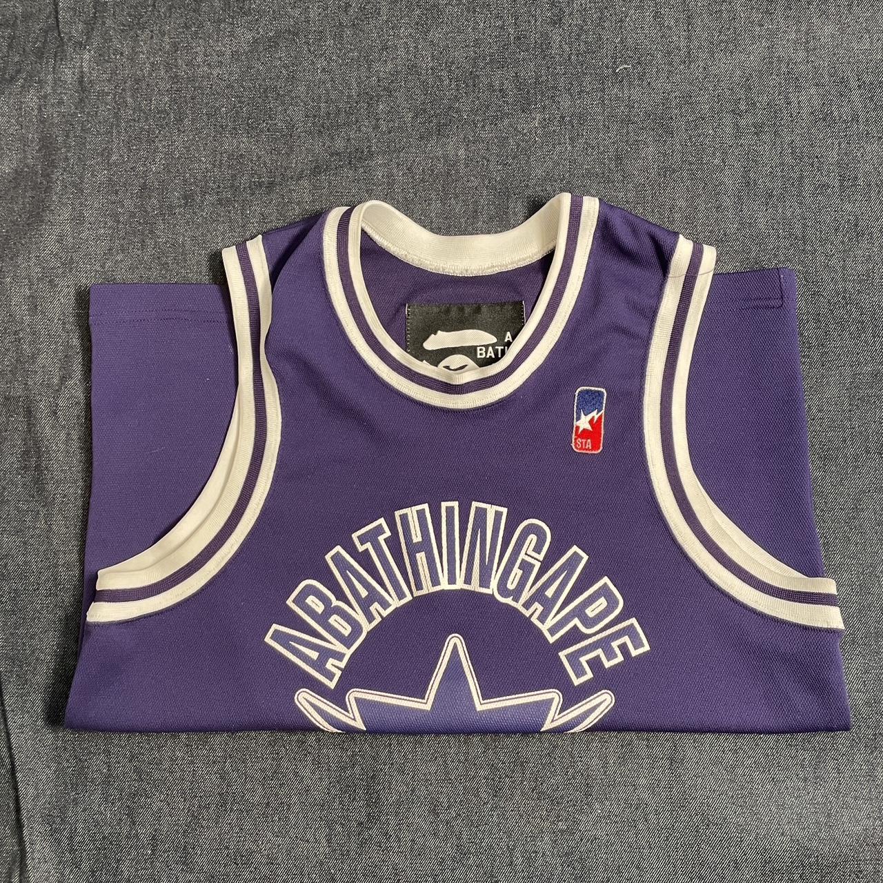 BAPE Los Angeles Lakers Jerseys. A bathing Ape - Depop