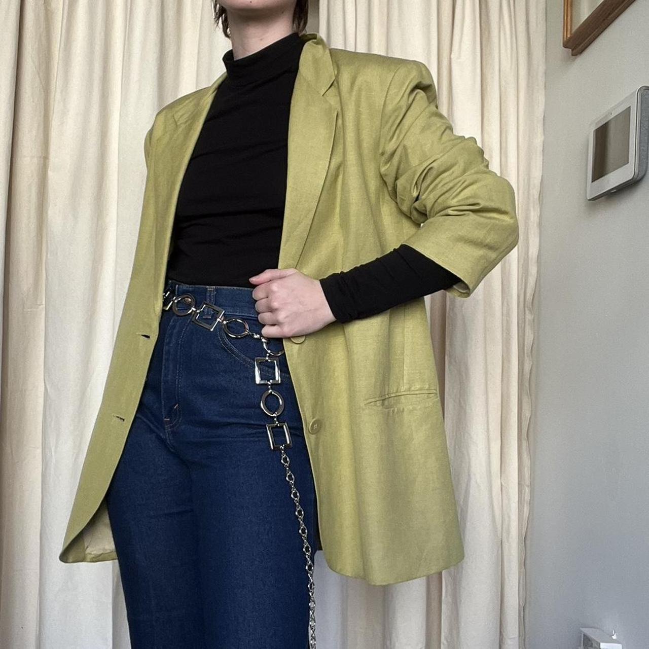 Ann taylor hotsell green jacket