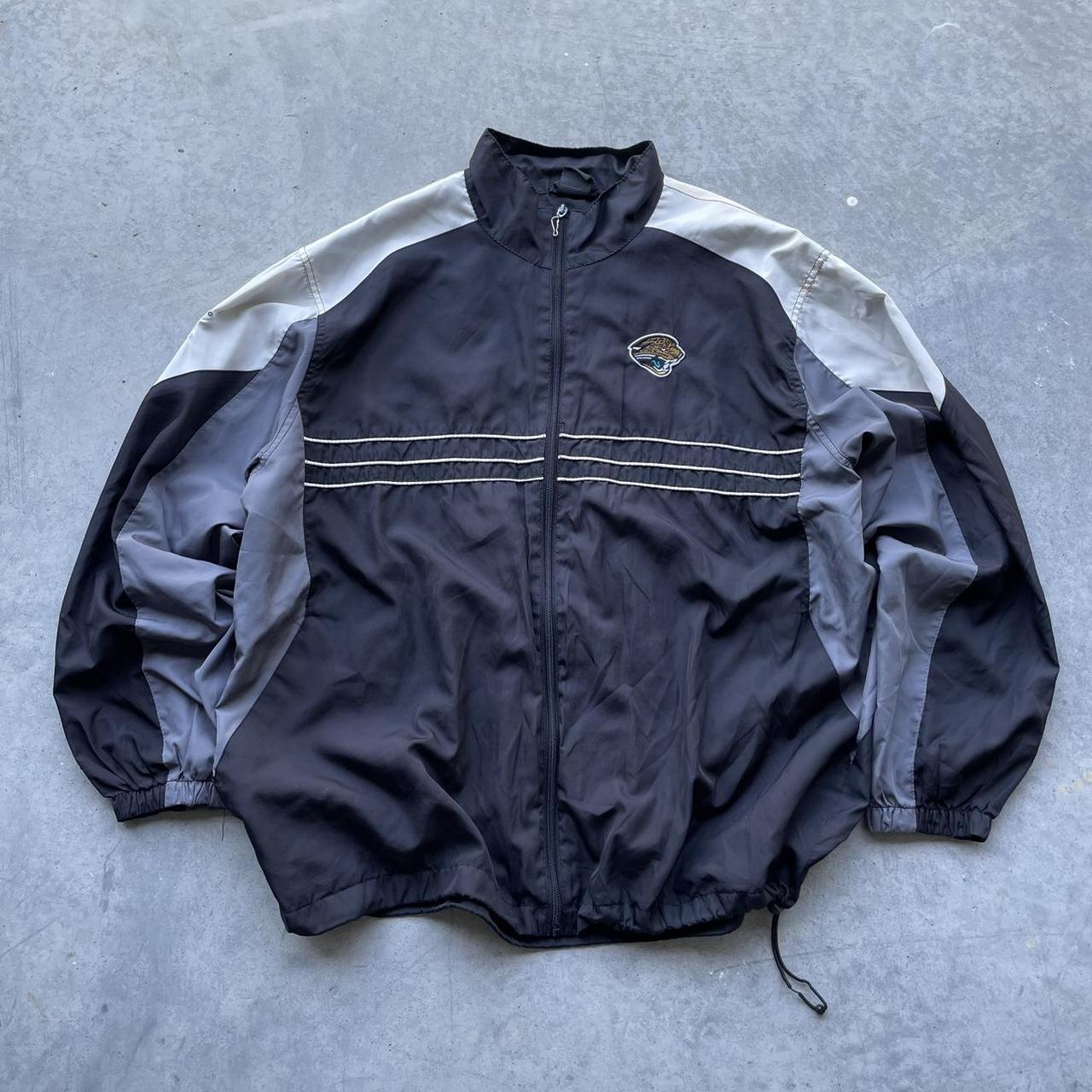 vintage y2k jacksonville jaguars track jacket... Depop