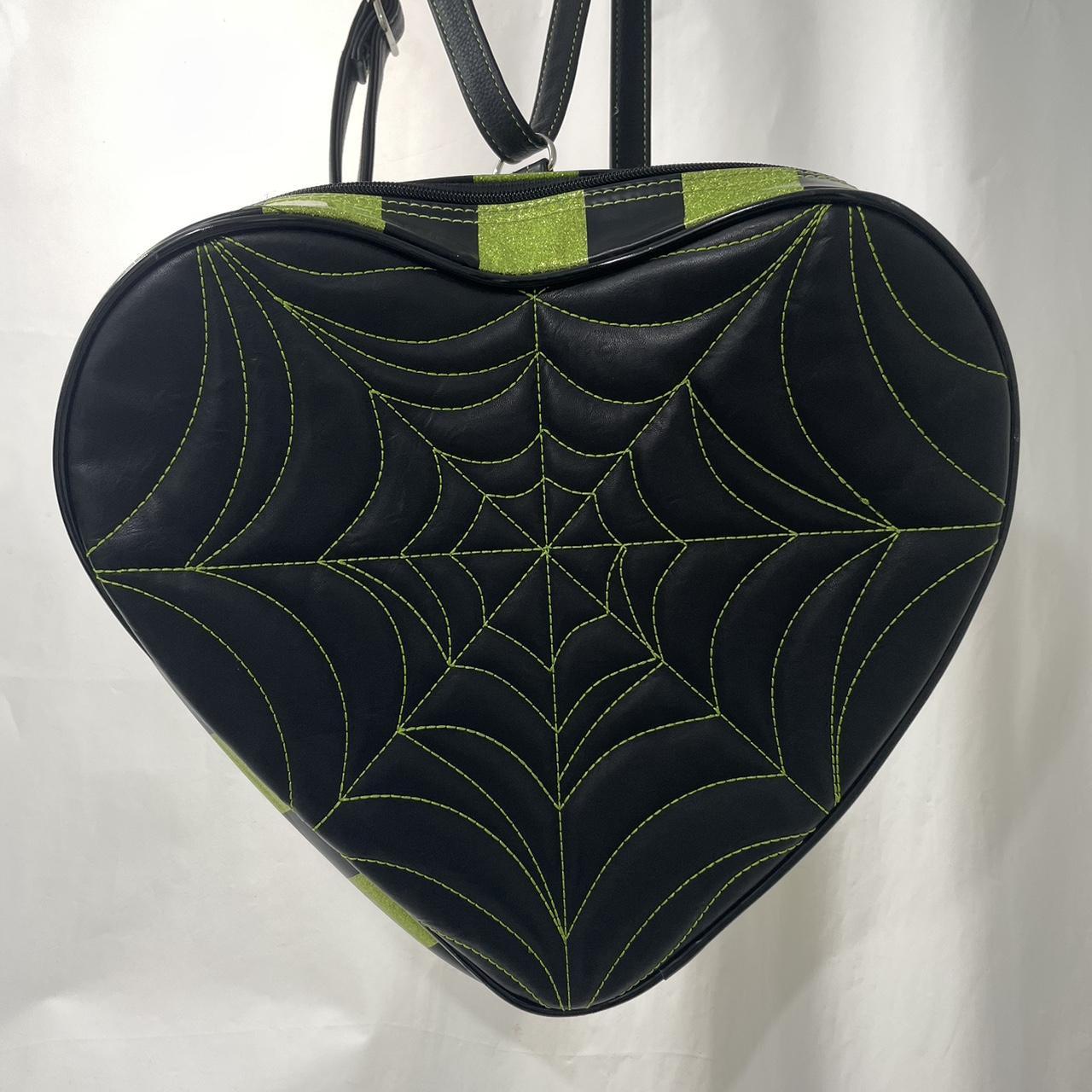 LOVE PAIN & STITCHES Pumpkin Kult Glitter Green and... Depop