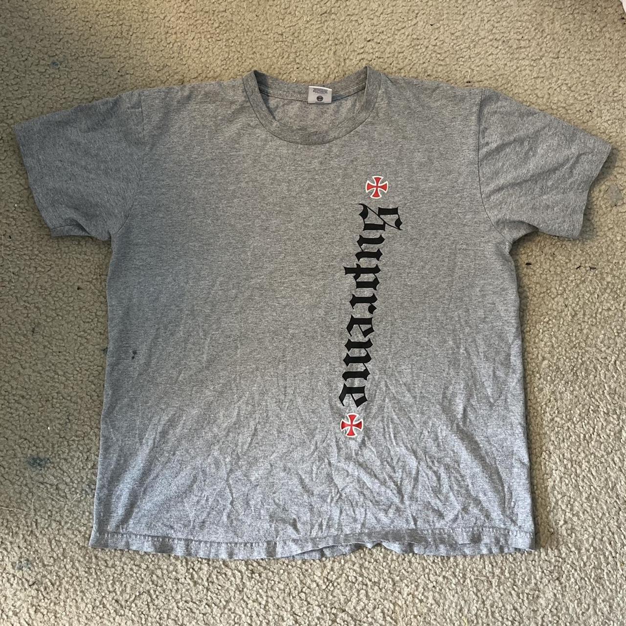 Supreme x cheap independent tee