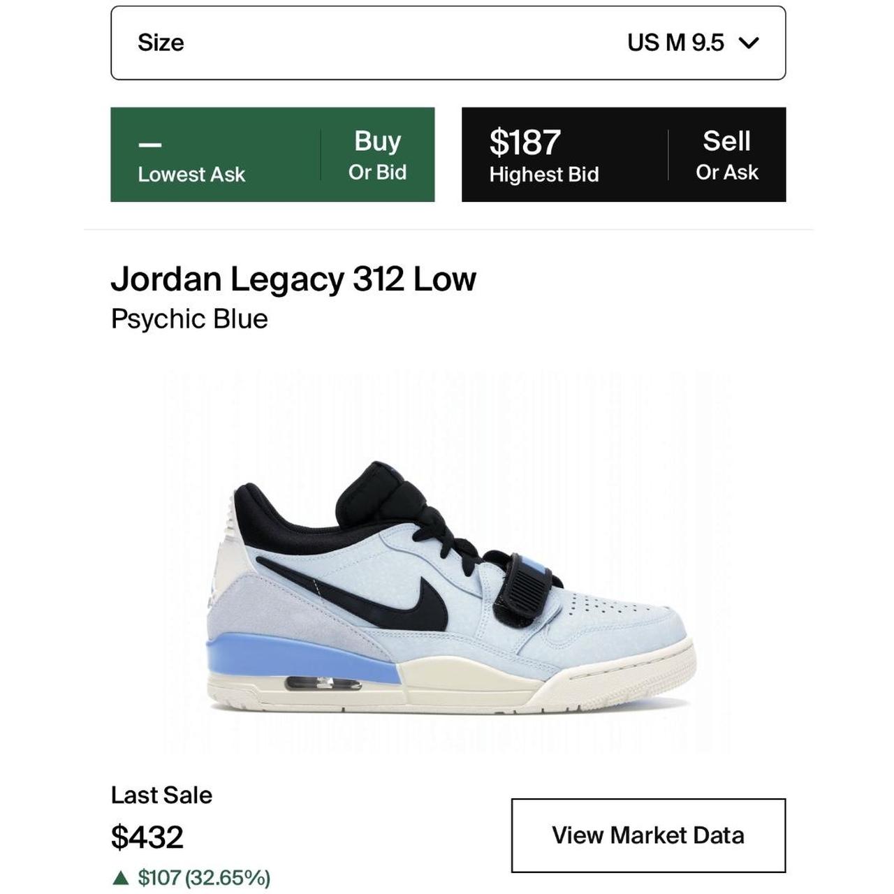 Jordan legacy 312 low pale outlet blue