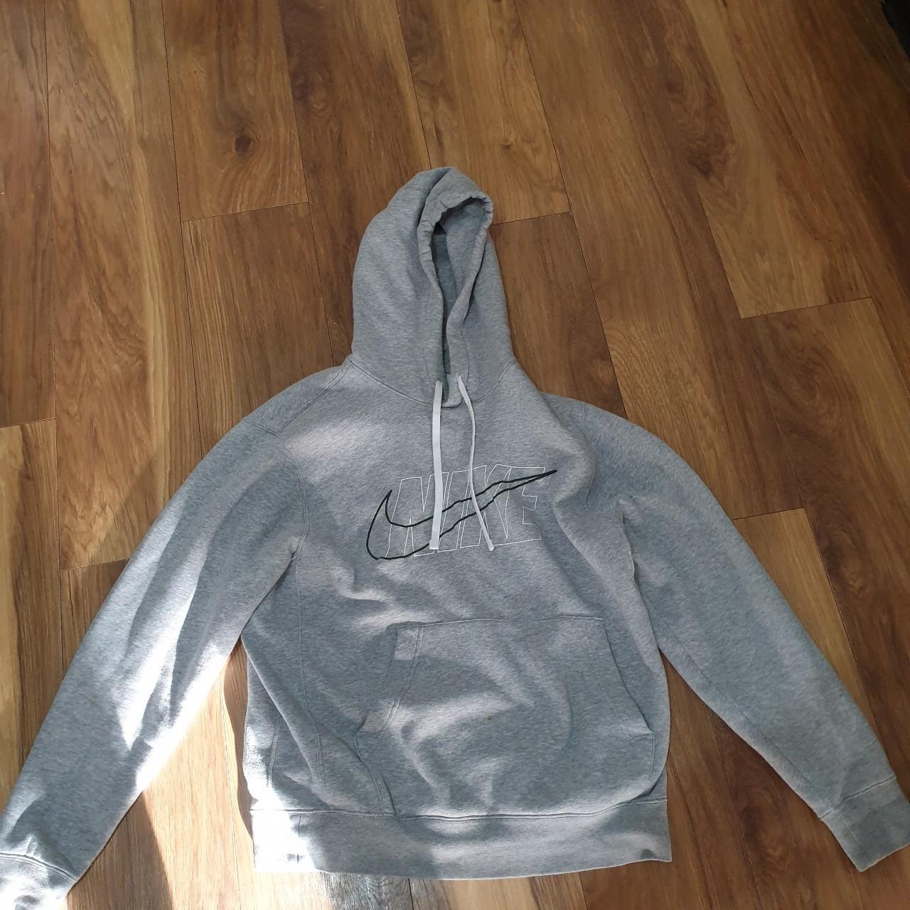 nikelab hoodie olive grey