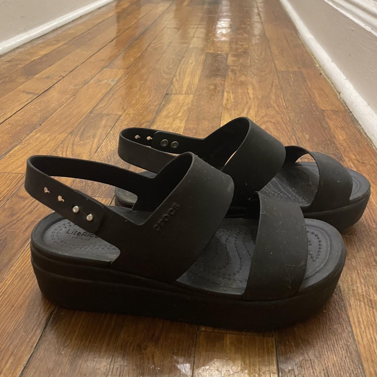 Platform crocs. Bought last summer and wore one time... - Depop
