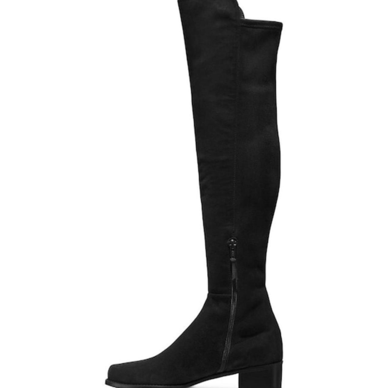 Stuart weitzman shorty on sale block heel boot