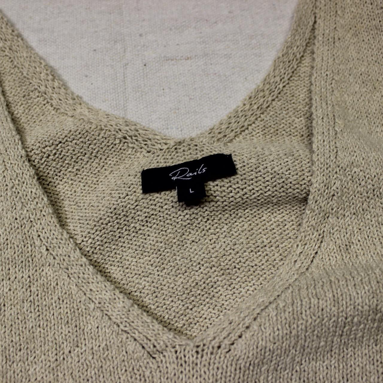 Rails Women's Tank top - Cream/Tan - L – rails kn… - image 2