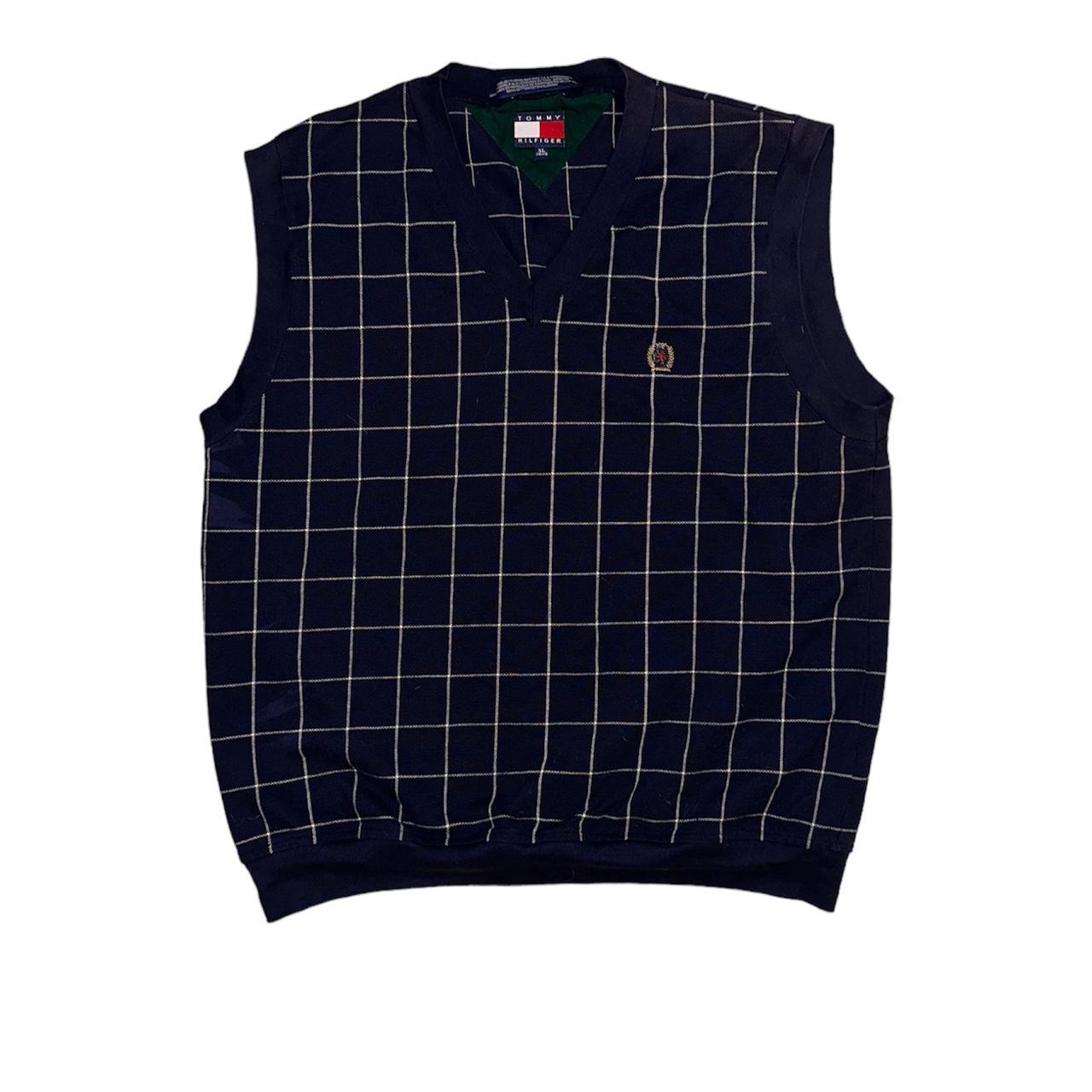 Tommy Hilfiger Knit Vest Size: XL used Depop