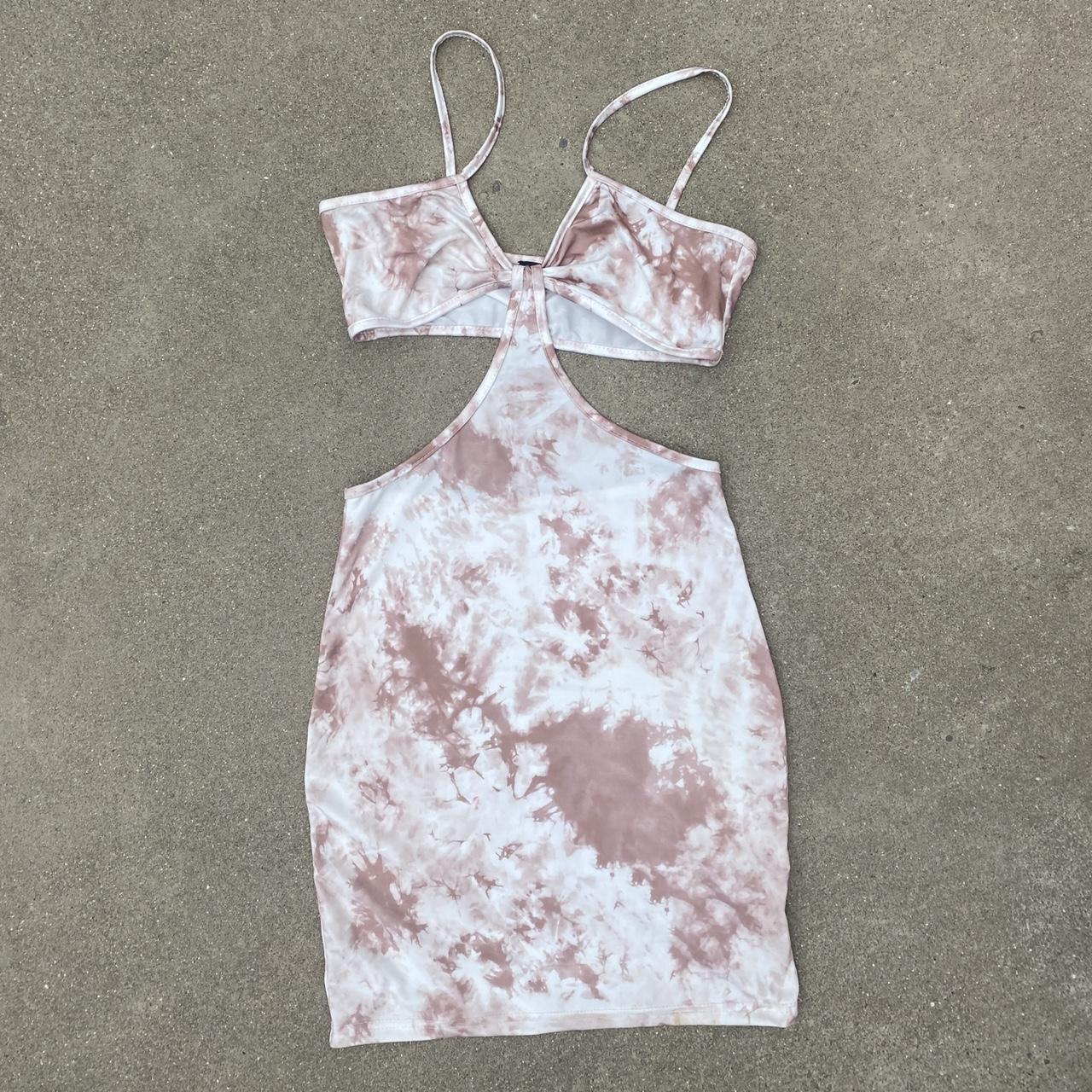 To Dye For Pink Cutout Dress
