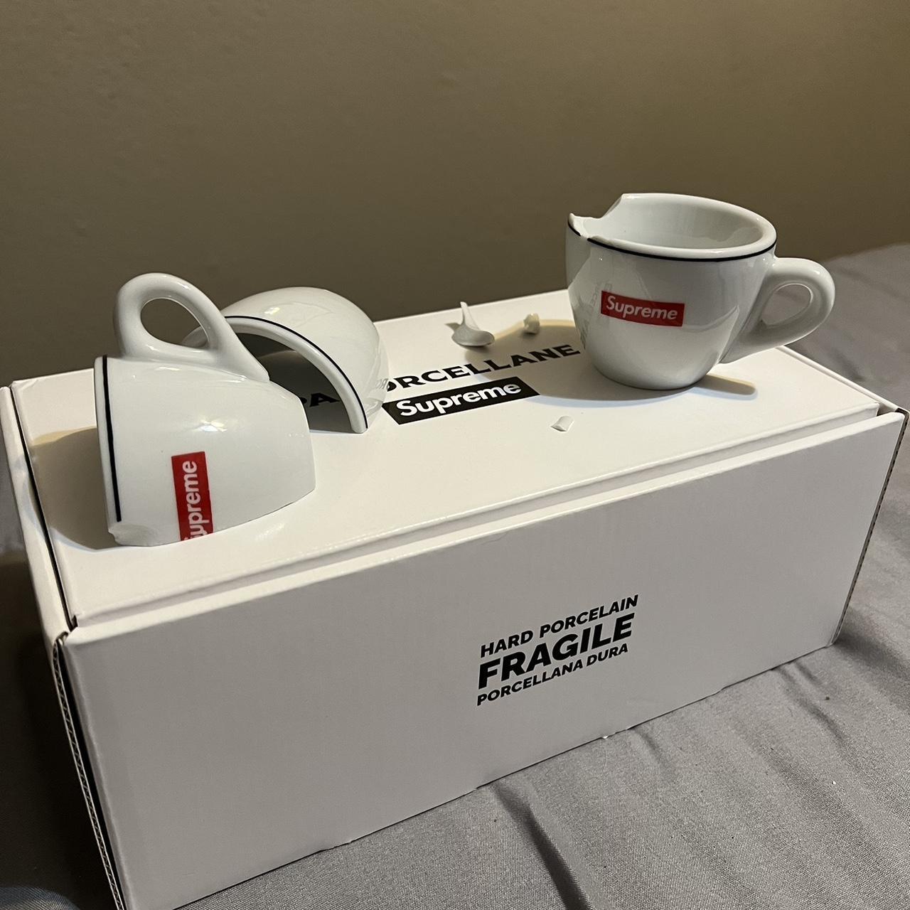 Broken Supreme Tea Cups *SET OF 2 BROKEN SUPREME... - Depop