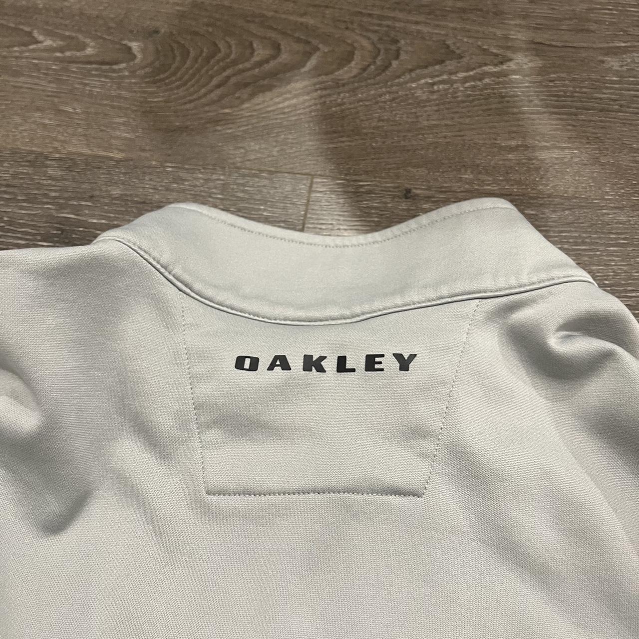 Mid 2000s Oakley Half Zip Up Fleece Excellent - Depop