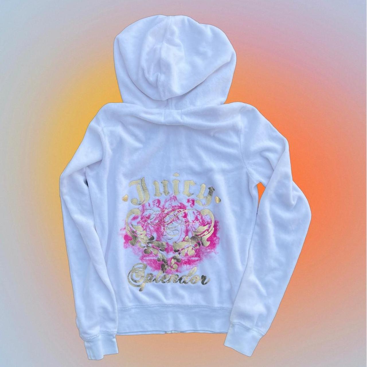 White juicy couture discount hoodie