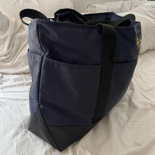 aime leon dore nylon unisphere tote bag in... - Depop