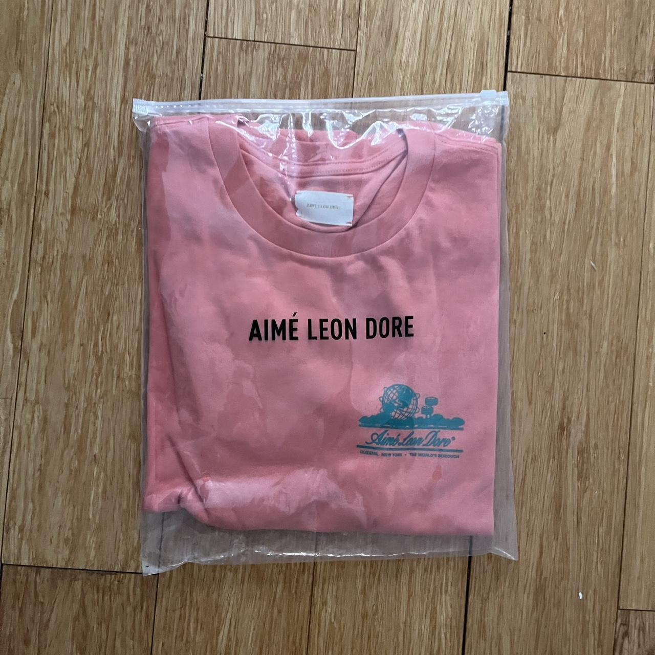 Aime Leon dore unisphere T-shirt Excellent - Depop