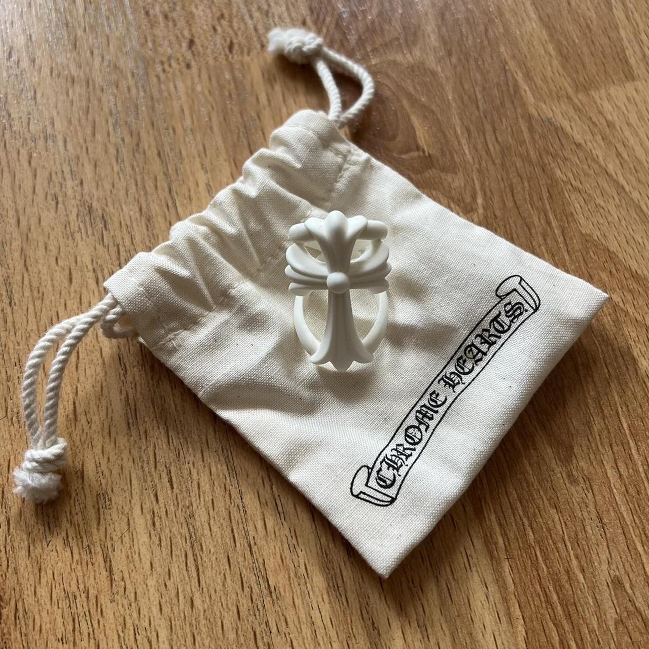 ★大人気★Chrome Hearts Silichrome Infinity CH Cross Ring Chrome Hearts Rubber Silichrome Infinity Cross Ring | Depop
