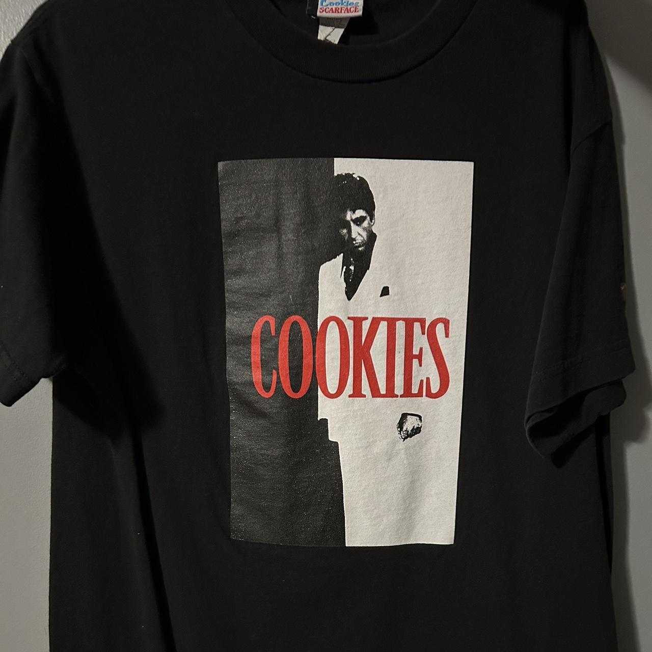 Mens Tshirts Cookies Scarface Shirt Cookies Clothing Scarface X