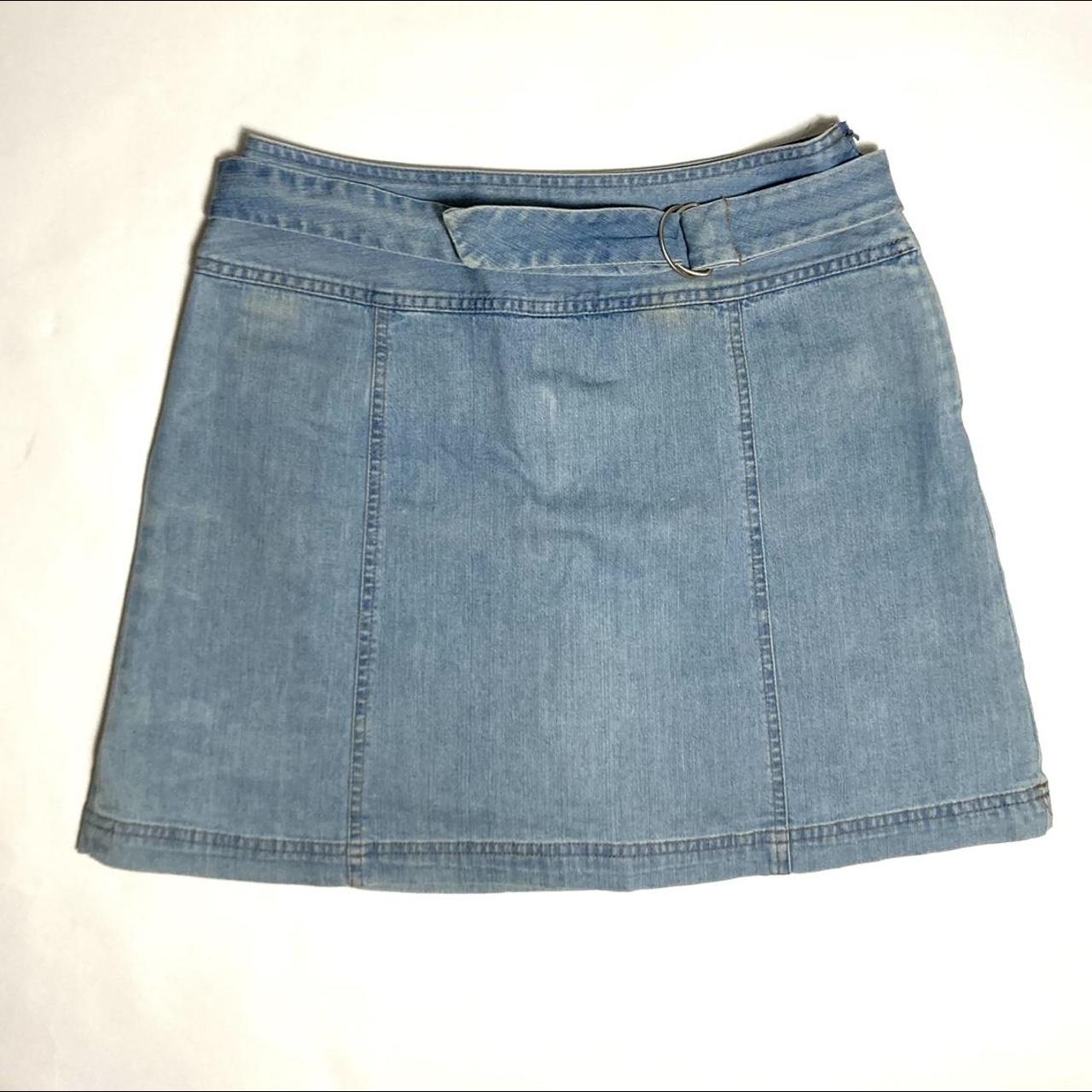 St. John's Bay Women's Blue Skirt | Depop