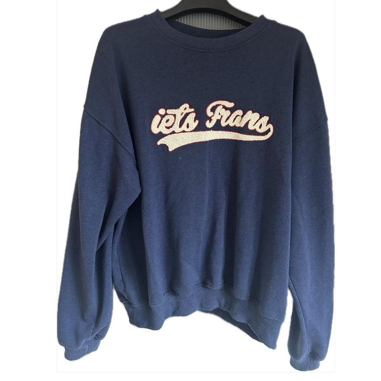 Navy Iets Frans sweatshirt, Urban