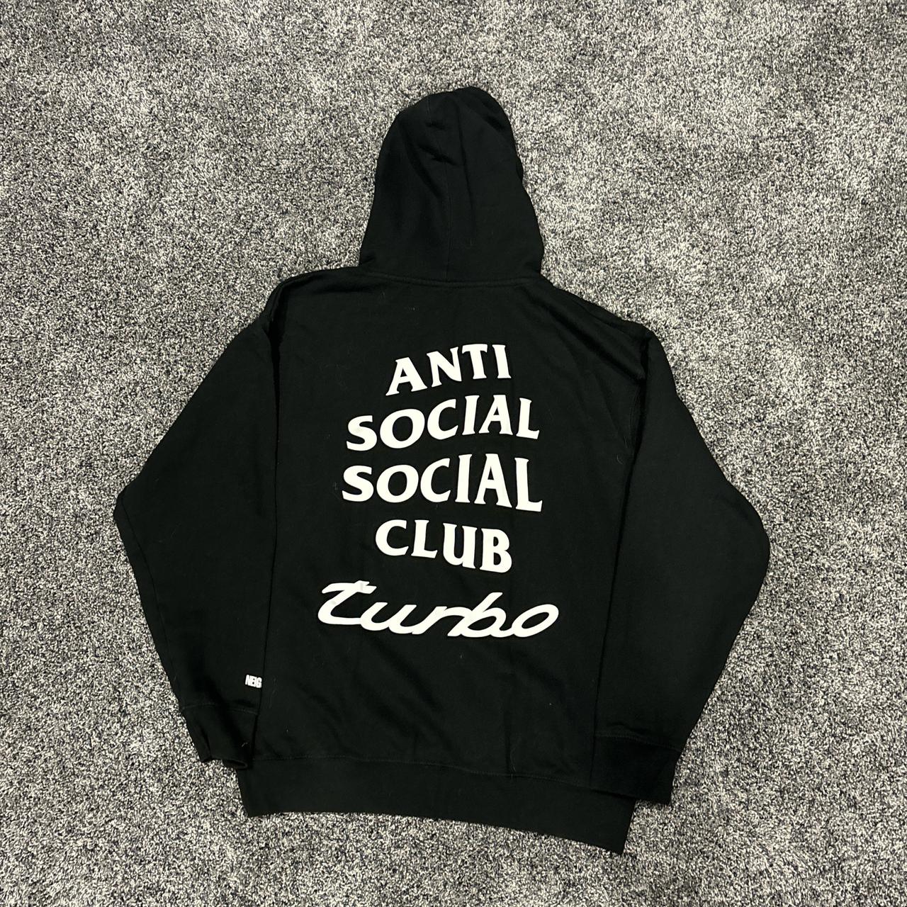 Anti Social Social Club x Neighborhood 911 Turbo Black