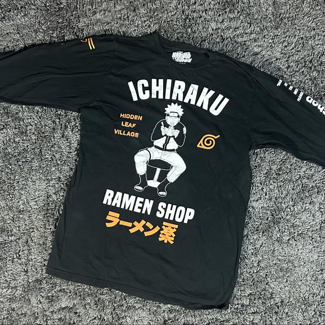 Naruto Ichiraku Ramen Shop Long Sleeve Medium Depop