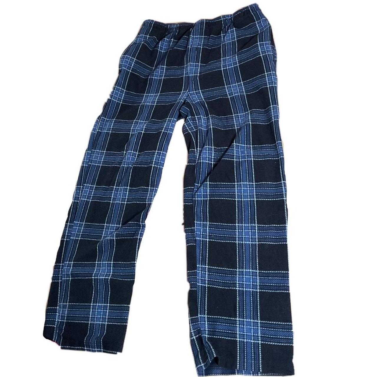 Blue Plaid Pajama Pants So Warm For Men Or Women Depop 3022