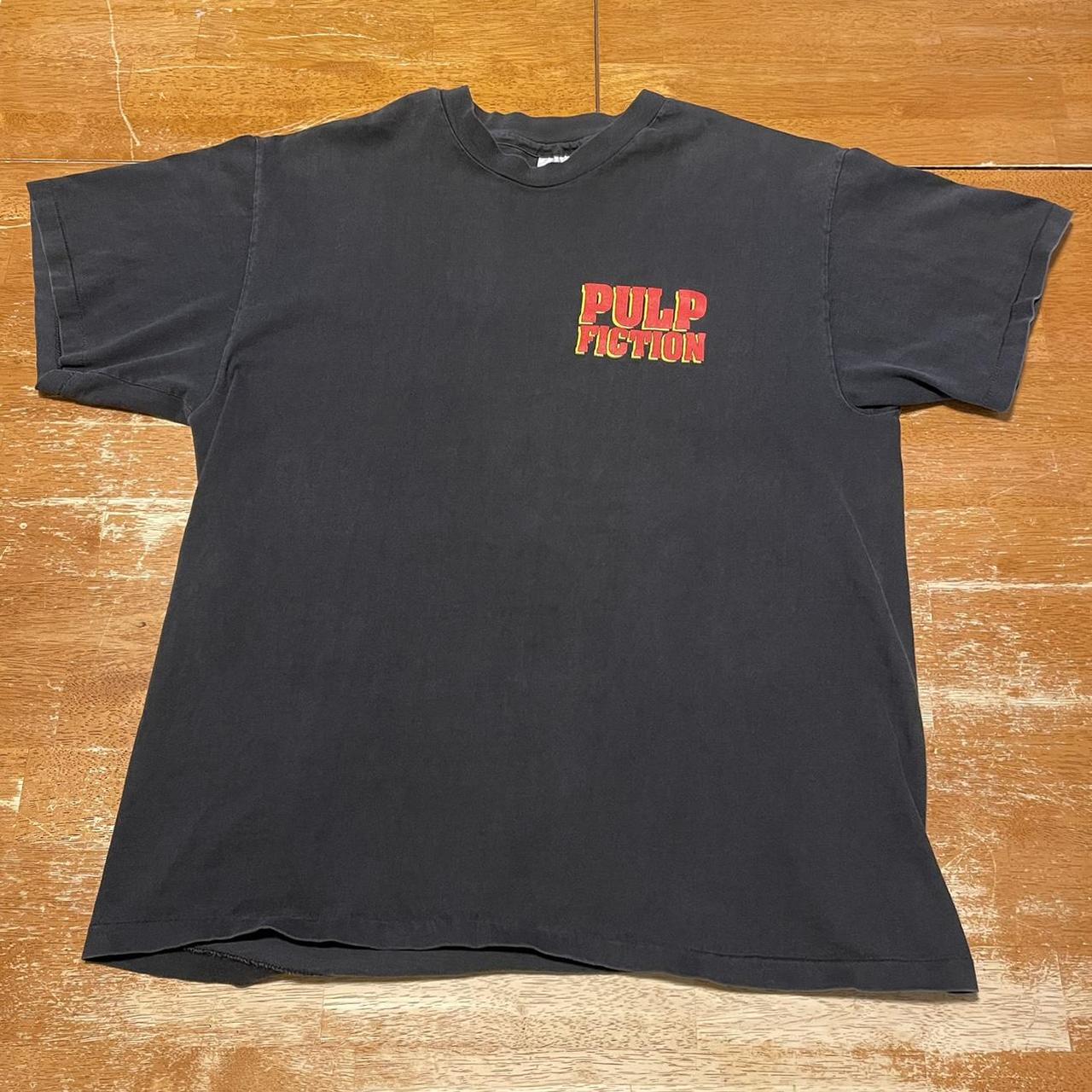Vintage 90s Pulp Fiction Movie Promo T-Shirt Large...