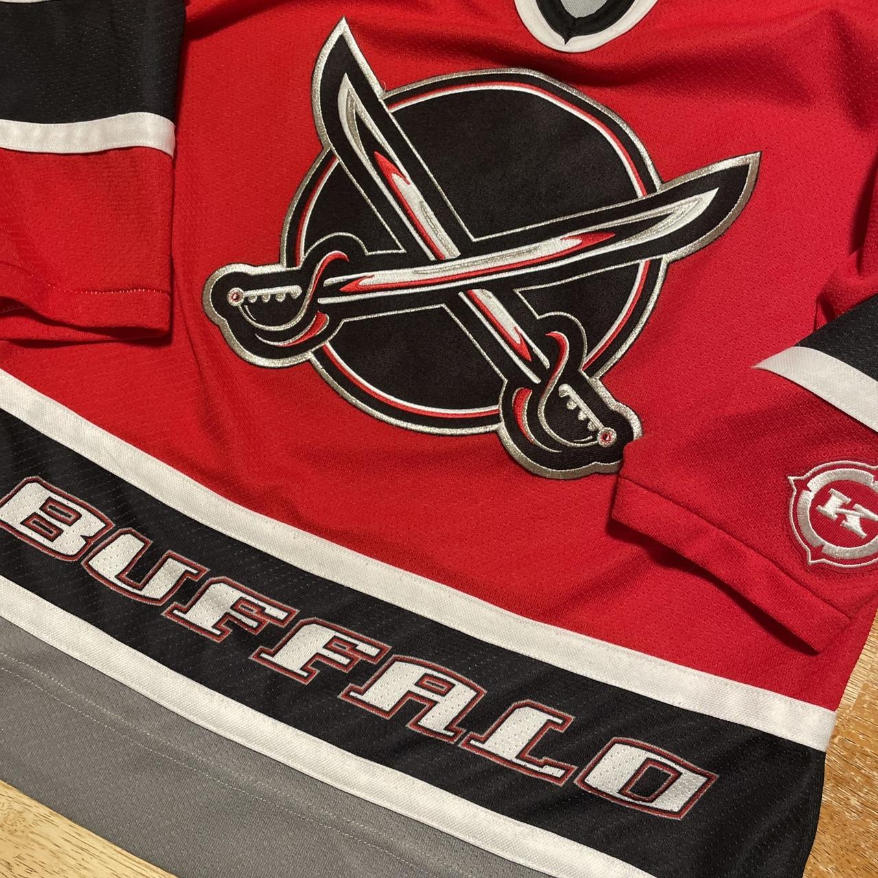 NHL Vintage KOHO Buffalo Sabres Jersey Black Red Men's Adult Size