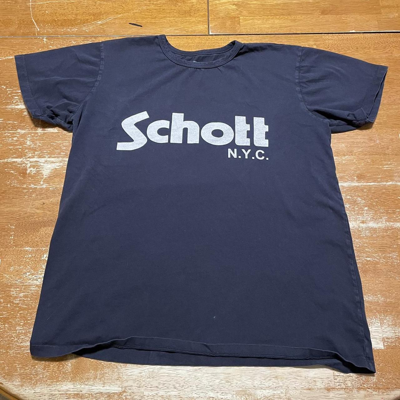 Schott Men's Black T-shirt
