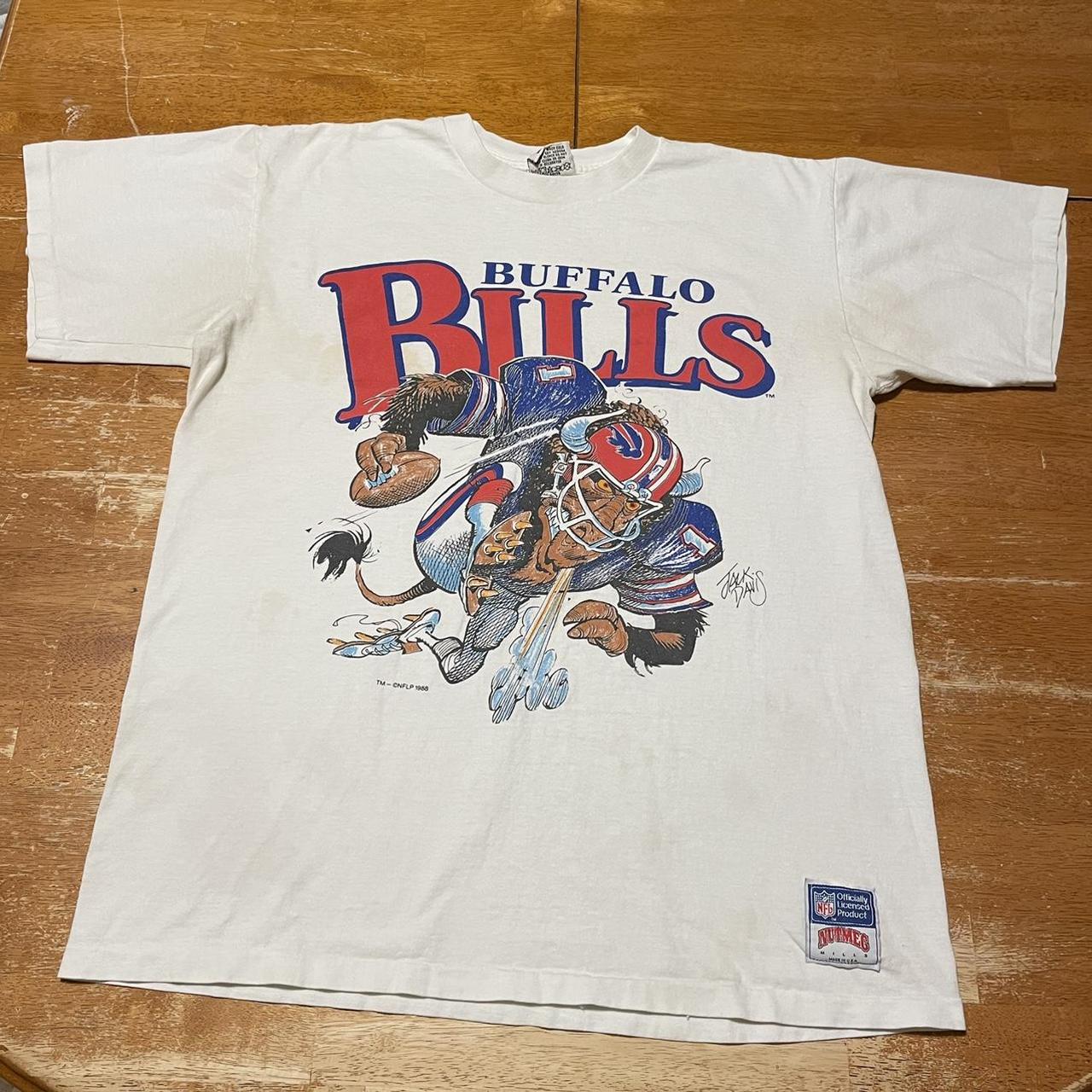 Vintage Buffalo Bills NFL T-shirt • Condition: New - Depop