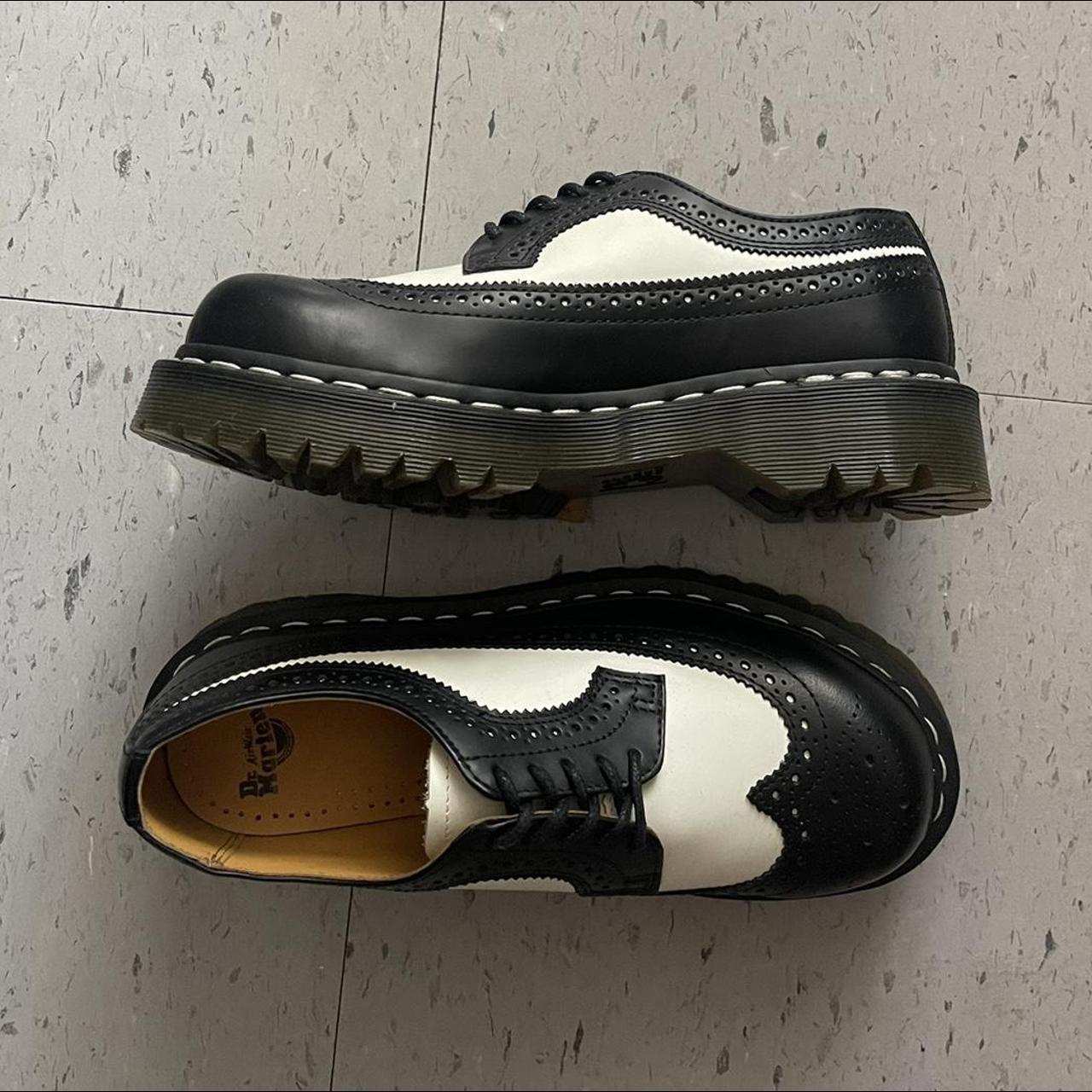 Dr. Martens Women's Black and White Boots (3)