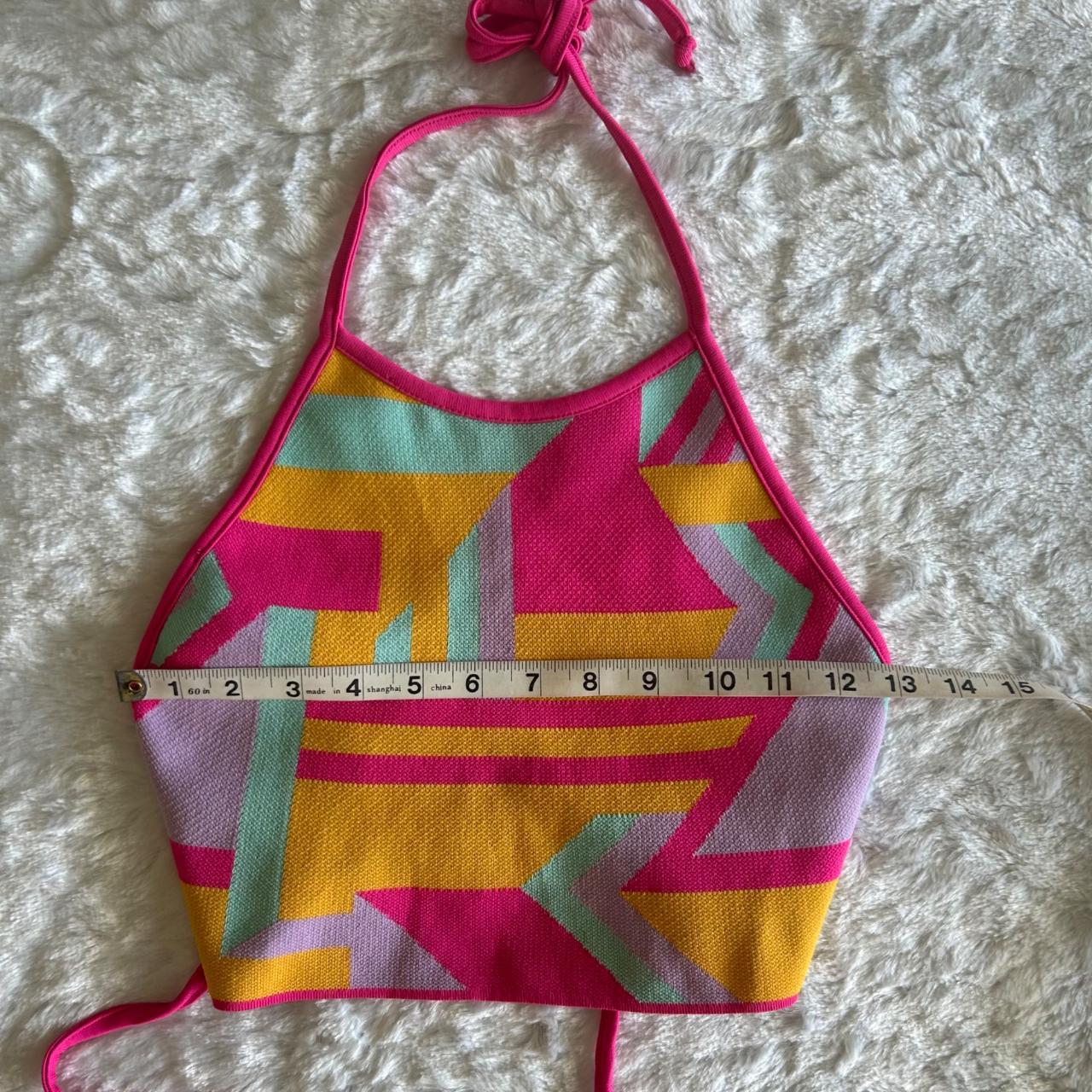 NWOT Zara Sweater Crop Tank Top Lace Up Back Depop