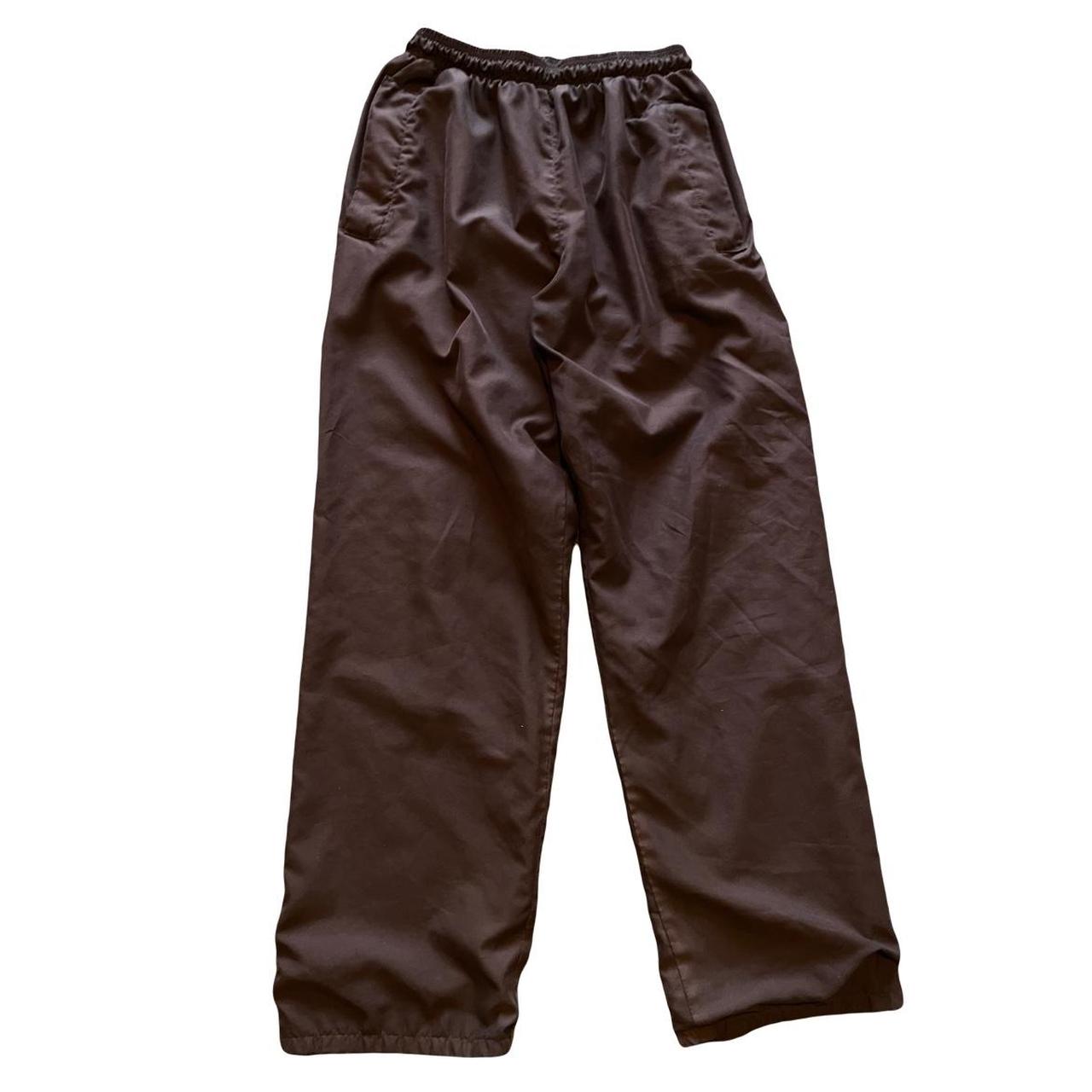 wilson loose fit tracksuit bottoms/trackpants size... - Depop