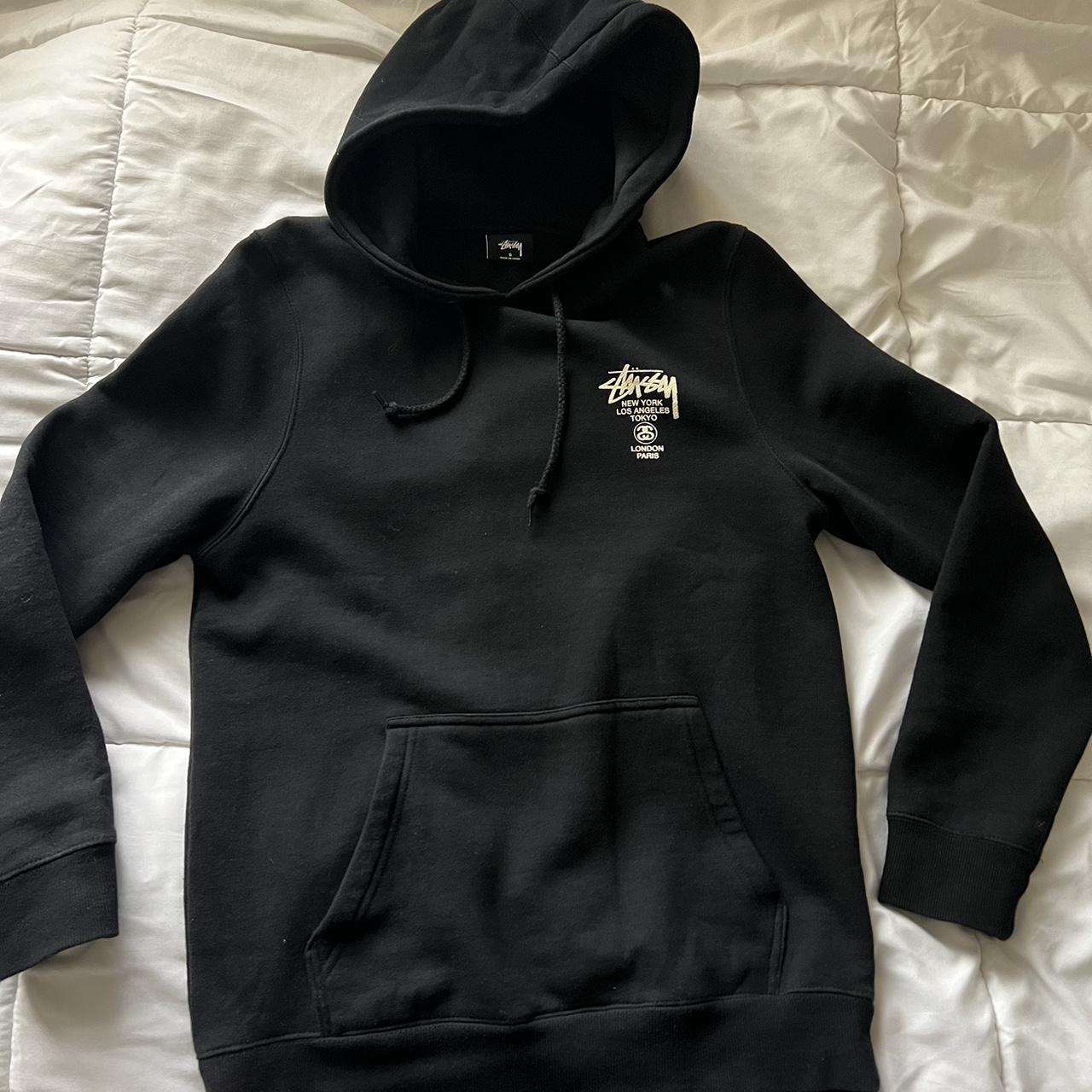 STUSSY WORLD TOUR HOODIE worn once but it's... - Depop