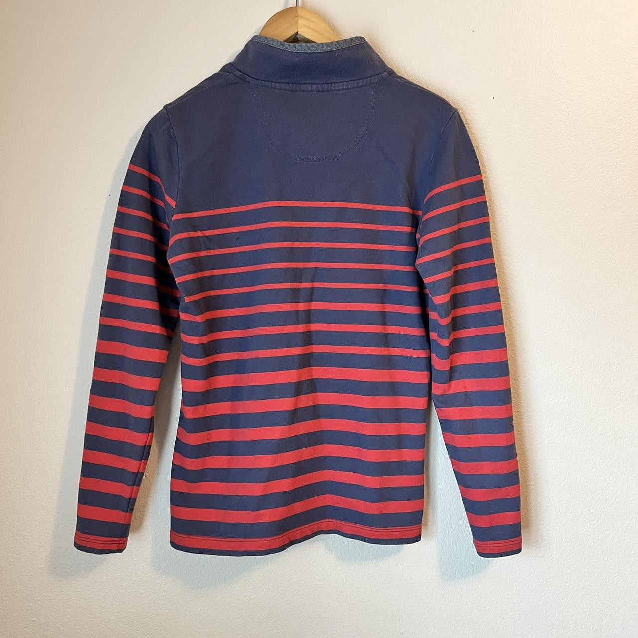 L.L.Bean Women's Blue and Red Sweatshirt (4)