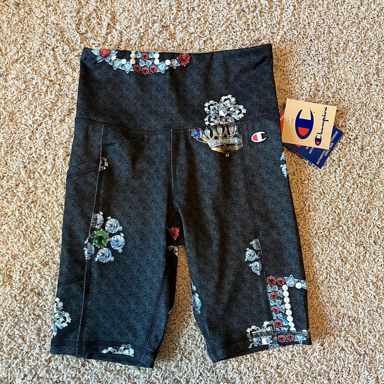 Champion high hot sale rise shorts