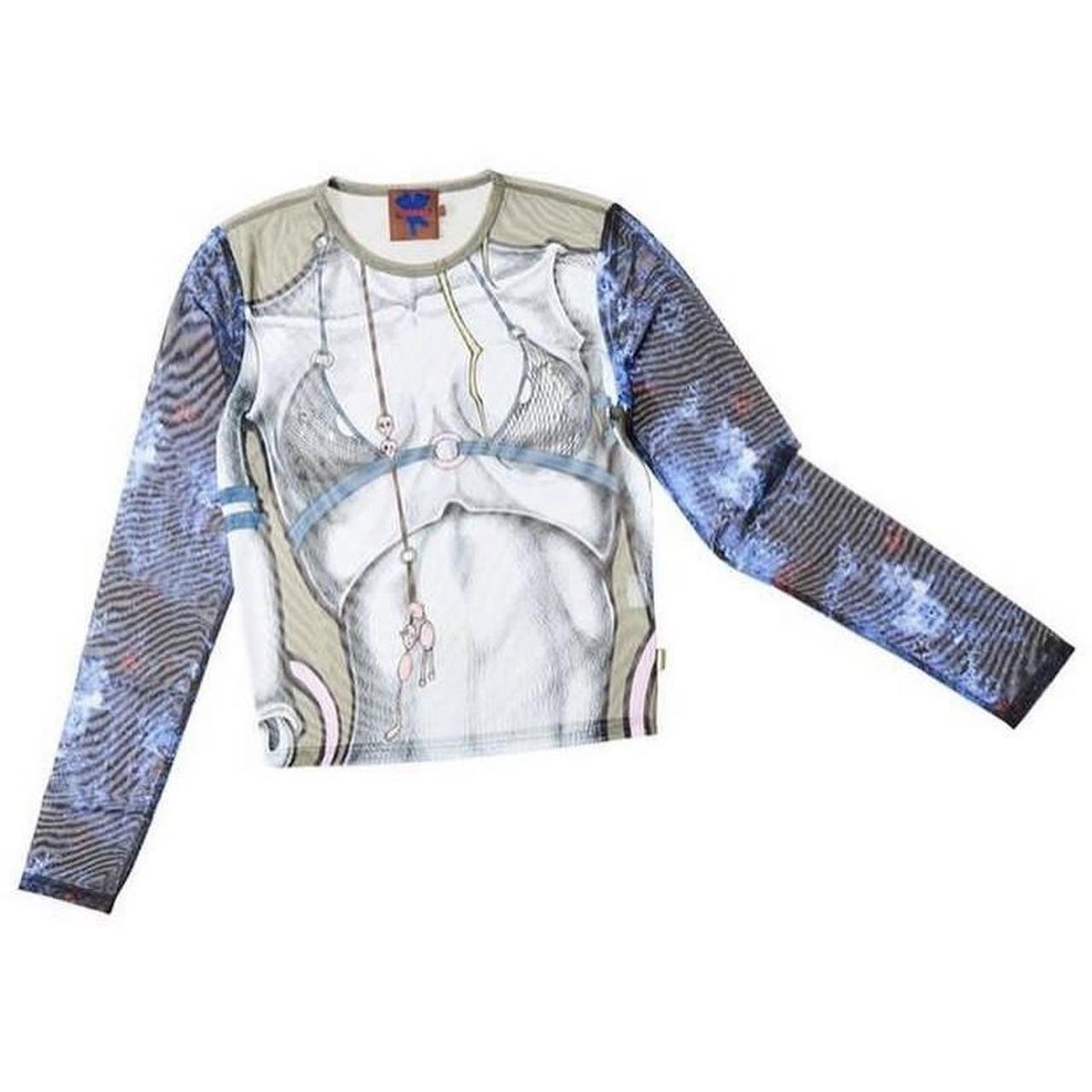 Heaven by Marc Jacobs goth faerie mesh long sleeve | Depop