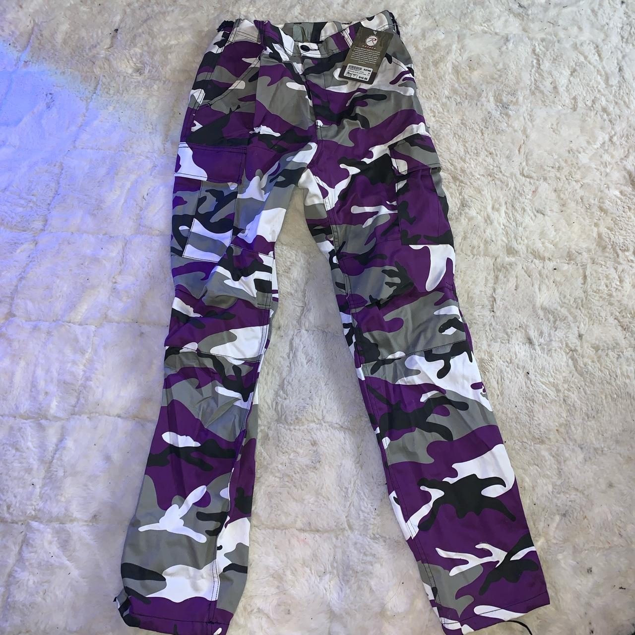 Purple Camouflage BDUs (Pants)