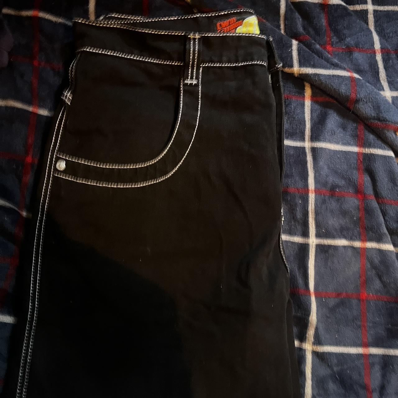 JNCO jeans twin cannon 101 never worn, cut into... - Depop