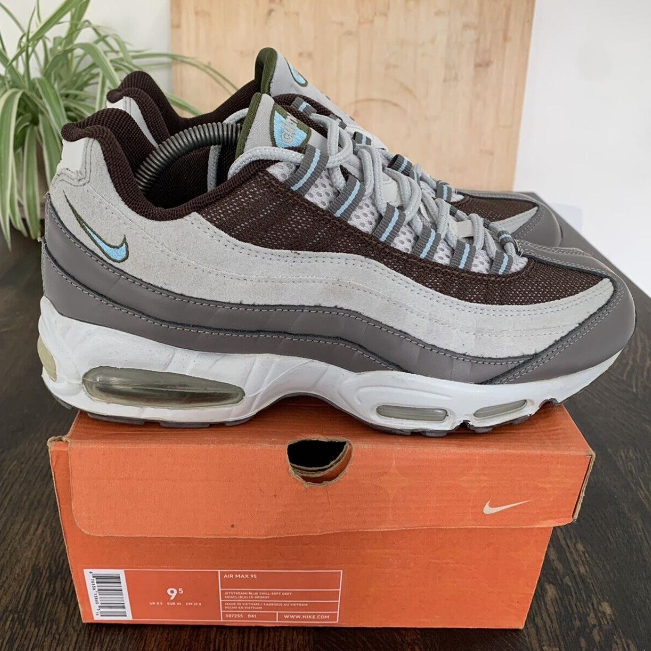 Vintage Air Max 95 MOWABB 2004 - Jetstream/Blue... - Depop