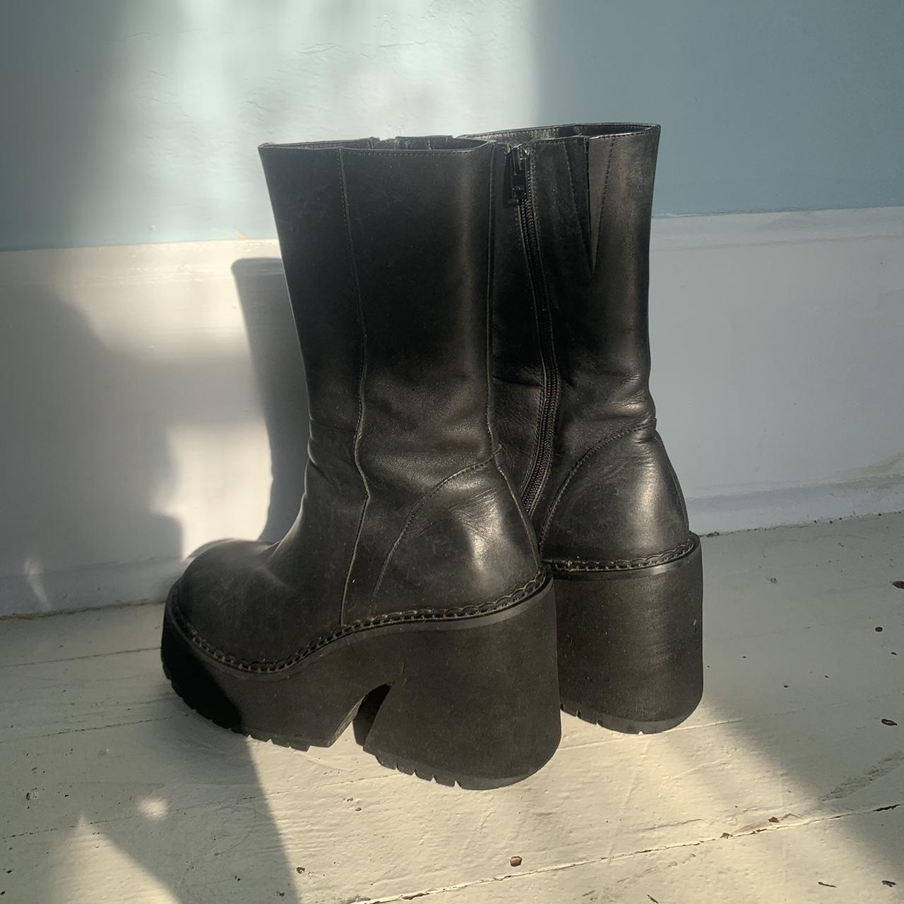 Unif Parker Boots size 8, perfectly worn in but... - Depop