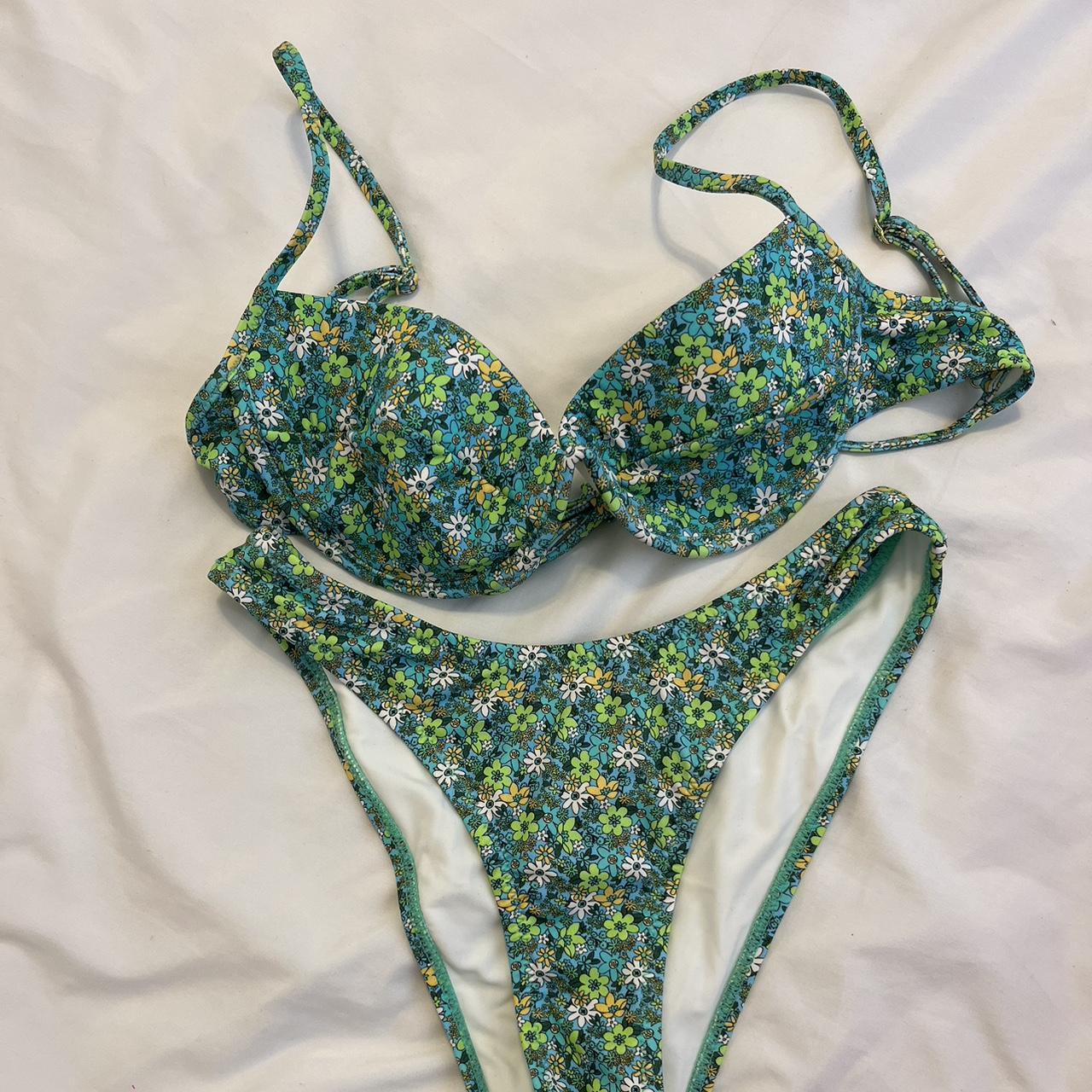 Neena Swim Bikini Worn Once Size Small For Both Top Depop